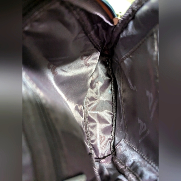 Zhen Meishi Leopard Print Crossbody Bag Lots of Pockets - Picture 3 of 6